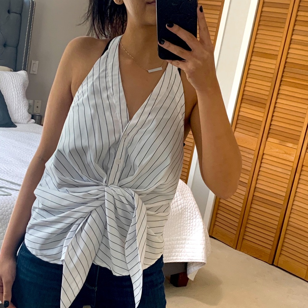 Bow Front Halter Top (backless)